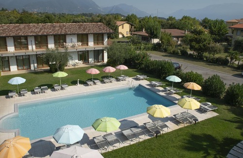 Pieve Vecchia Apartment | Junior Suite 5 with Shared Pool and Private Balcony