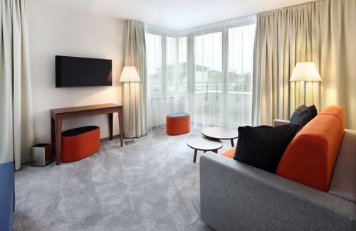 Zentrum Apartment | Junior-Suite mit Dusche und WC