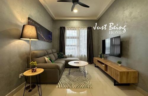 Puchong Apartment | Just Being Home 5pax 3BR/2BA 2Queen/1Single
