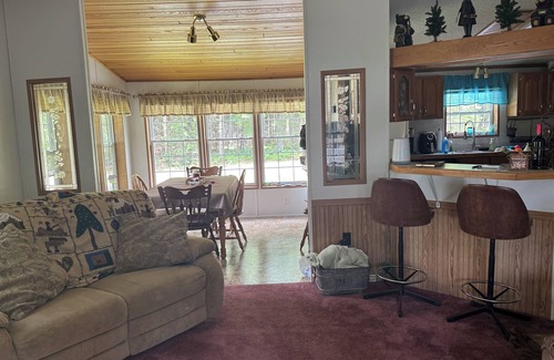 Wauksaukee House | Just listed….Lake Noguebay, 3 bedroom 2 bath home in Wausaukee, sleeps 9.