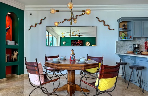Rosarito Condo | JustViews-LasOlasCondo-Pools&Jacuzzis-2BR-Rosarito