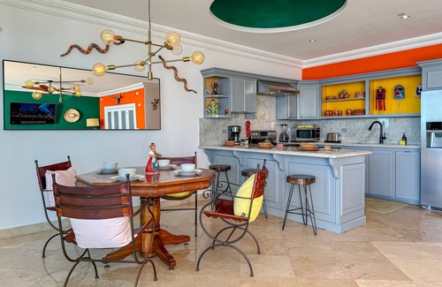 Rosarito Condo | JustViews-LasOlasCondo-Pools&Jacuzzis-2BR-Rosarito
