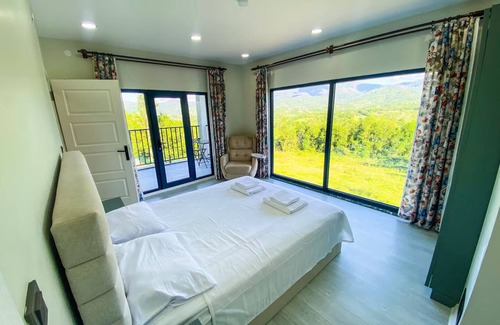 Bartin Villa | Küre Dağları Manzaralı Şömineli ve Bahçeli Villa