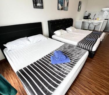 Penampang Apartment | K Avenue DELUXE STUDIO 4-5PAX 5MIN TO KKIA