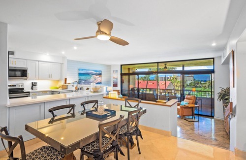 Kaanapali Condo | Kaanapali Ocean View Condo Top Floor Newly Renovated across from Whalers Village