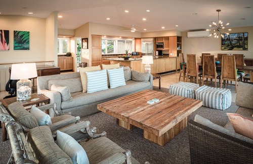 Kailua House | Kailua Oceanfront Villa with Heated Pool & Spa - SEPTEMBER now available!