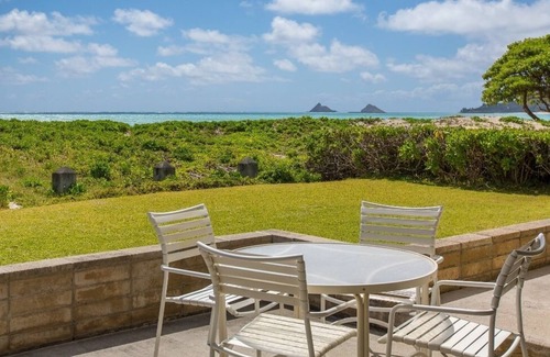 Kalama Tract House | Kakela Kai, Beachfront Kailua Home, Private, A/C