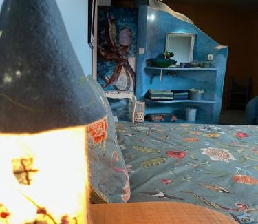 Wommersom Bed & Breakfast | Kamer in een Strobalen huis