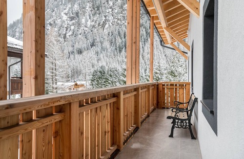 Campitello di Fassa Apartment | Kamerloy Apartments - D with Mountain View, Wi-Fi, Balcony and Garden