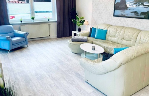 Graal Mueritz Apartment | Kapitäns HUS - Ganzes Haus - Kapitäns Hus-familienfreundliches Ferienhaus Nahe zum Strand