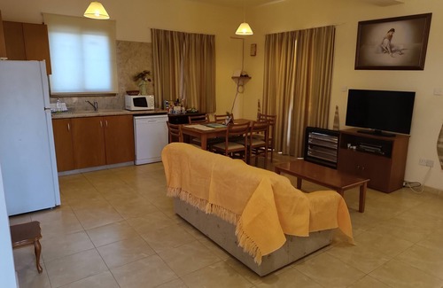 Pissouri Villa | Kapsalia Villas In Walking Distance From Village Square With Sea &mountain views