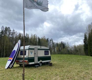 Antsla Parish Other | Karula Stay lakeside Camper, Treetent & SUPs included - all area only for you!