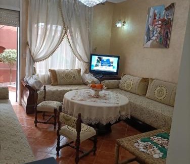 Bouznika Apartment | Kasbah de bouznika, style Marrakech avec jardin et piscine