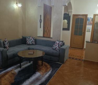 Bouznika Apartment | Kasbah de bouznika, style Marrakech avec jardin et piscine