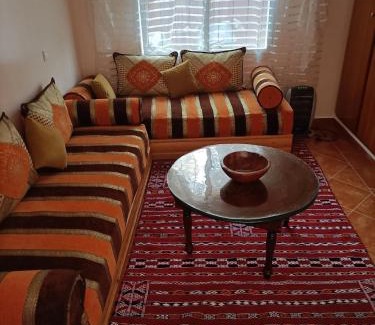 Bouznika Apartment | Kasbah de bouznika, style Marrakech avec jardin et piscine