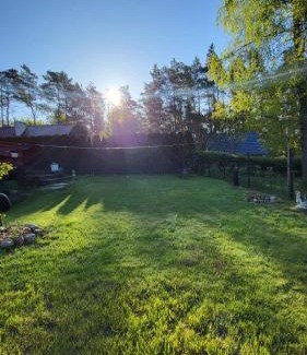 Skarszewy House | Kaszuby domek nad jeziorem, las, grill, ognisko, taras, 6 osób
