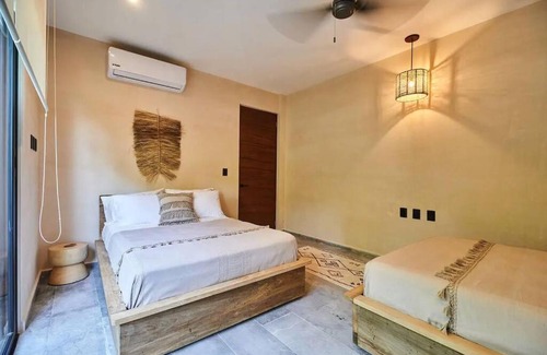 Zama Apartment | Kataleya Tulum by Zaazil - Spectacular Apartment in the Jungle, Up to 9 People , with Hot Tub and SPA in Luum Zama