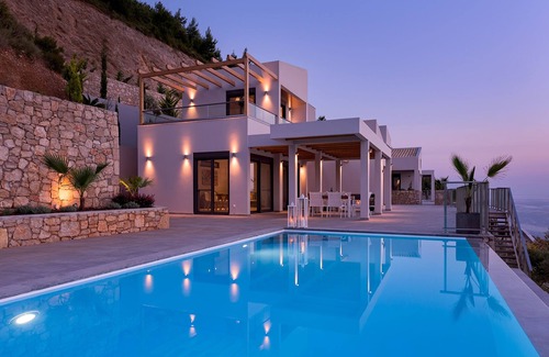 Agios Nikitas Villa | KATHISMA BAY VILLAS - VILLA OCEANOS - LUXURY VILLA WITH PRIVATE POOL