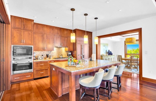 Montage Kapalua Bay Condo | KBM Resorts | FREE CAR | Luxury Oceanfront Villa at Montage Kapalua Bay | Private Lanai and BBQ MON-5203