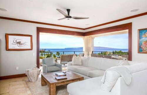 Wailea Apartment | KBM Resorts FREE CAR Wailea Beach Villa Spacious 3-Bedroom Condo with Sweeping Ocean view WBV-PH412