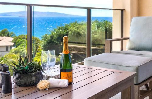 Wailea Apartment | KBM Resorts FREE CAR Wailea Beach Villa Spacious 3-Bedroom Condo with Sweeping Ocean view WBV-PH412