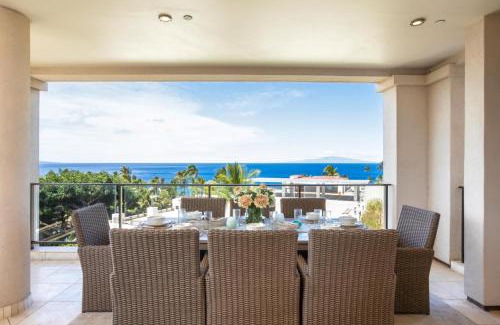Wailea Apartment | KBM Resorts FREE CAR Wailea Beach Villa Spacious 3-Bedroom Condo with Sweeping Ocean view WBV-PH412