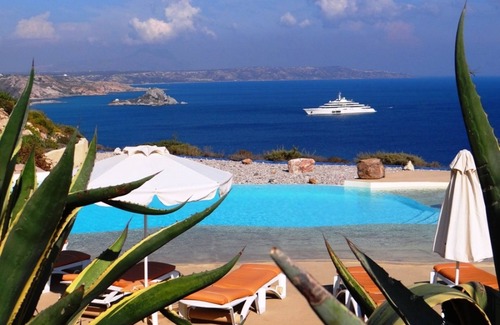 Kefalos Apartment | Kefalosbay Residence apartment R. D.C. & swimming pool & panorama of Kefalos bay