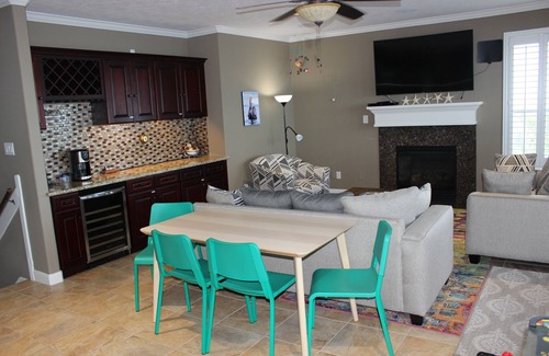 Clear Lake Shores House | Kemah Bay Retreat: Steps to Kemah Boardwalk, Bayfront, 216-ft Pier, Elevator, EV