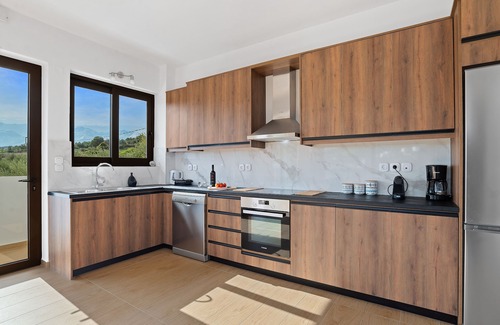 Kalyves Villa | Kera Green Private Villa with heated salt water pool.