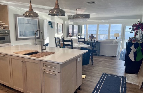 Breezeswept Beach Estates House | Keys cottage, oceanfront, dock, private, great location, fenced backyard