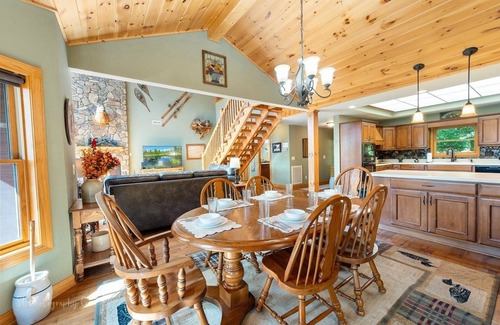Gatlinburg - Pigeon Forge Cabin | Kim's Cove Motorcycle-Friendly Cabin features Game Room by RedAwning