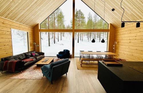 Pyhatunturi Villa | Kimmelvilla Pyhä - Ski-in, modern design and spectacular scenery