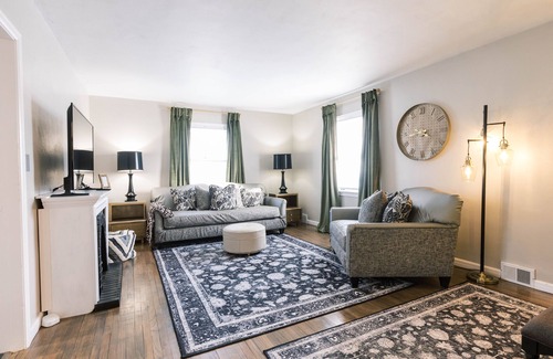 Fort Wayne House | King Suite by Mkat Interior Designs