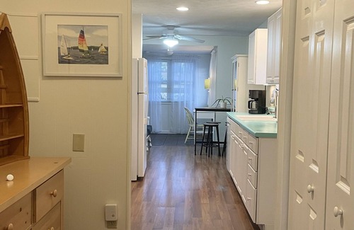 Harbor Springs House | Kitchen, living and dining space. 4bedroom, 3bath. Lg deck. Walk to downtown.
