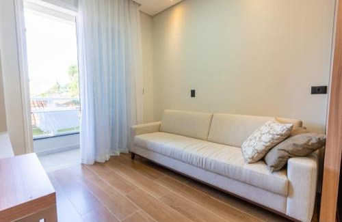 Piracicaba Apartment | Kitnet Quarto Cozinha Sala Mobiliado