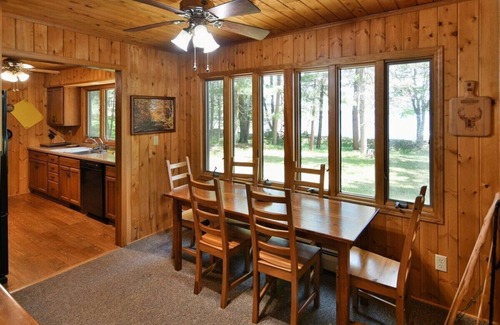 Solon Springs House | Kitty Foye House on Upper Eau Claire Lake in Barnes