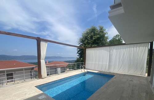 Sapanca Villa | Kivanc Villas With Heated Private Pool & Lake View A7