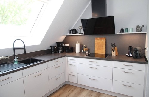 Eilsum Apartment | Kleine Auszeit 23 - Tolle Ferienwohnung für 4 Personen mit Balkon und Traumhaftem Blick!