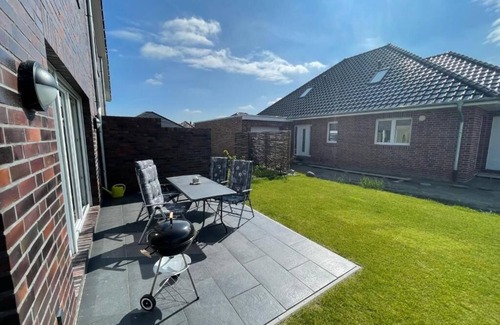 Wangerland House | Kleines Friesenhaus am Wangermeer mit Privatstrand