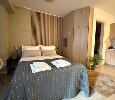 Nea Alikarnassos Apartment | KND Living Concept - Standard Room with Patio