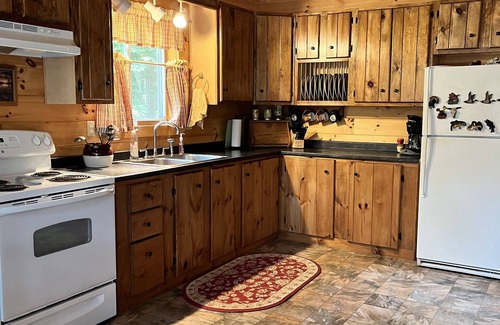 Denmark Cabin | Knotty pine log cabin - boating, fishing, ATV trails and hiking!