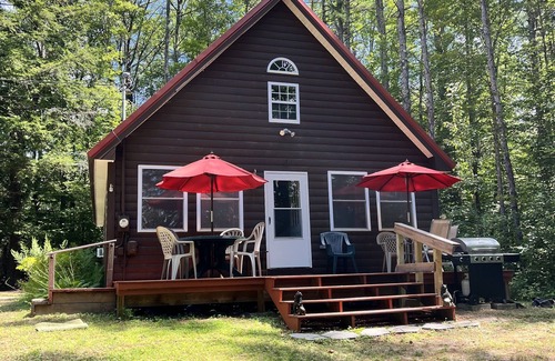 Denmark Cabin | Knotty pine log cabin - boating, fishing, ATV trails and hiking!