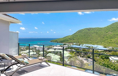 Anse Marcel Condo | Koala1 Elegant 1BR Duplex Anse Marcel Sea View