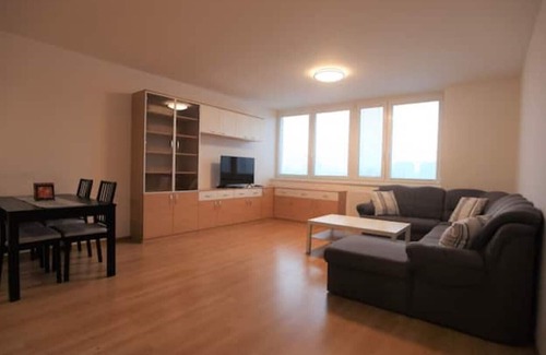 Nove Mesto Apartment | Koloseo residence. Free parking. Lake view.