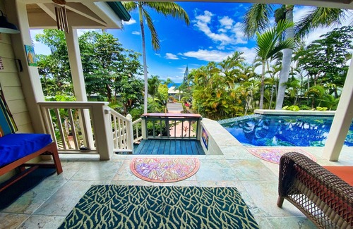 Kahaluu Bay Villa | Kona Family Sanctuary Magic Sands Beach Villa! Book Now For 2025!