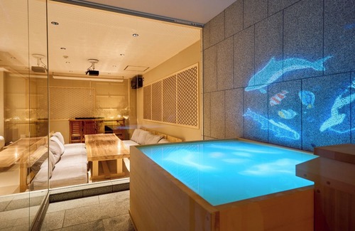 Minato Apartment | KONJAKUSO Osaka Tempozan IKESU Projection Mapping SPA/Osaka Ōsaka