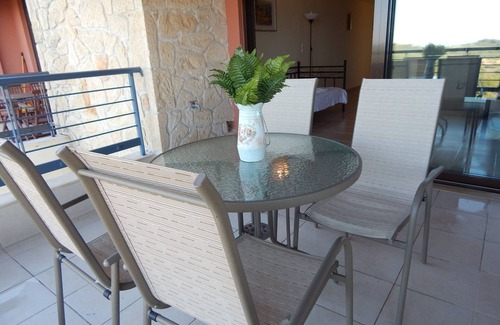 Paliouri Apartment | Kripis Studio Paliouri No5 with exellent view