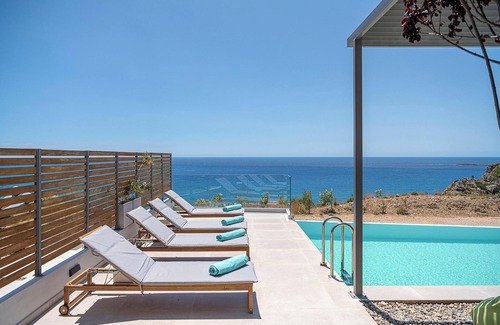 Kantanos-Selino Villa | Krystallon West - Superb sea views, walking distance to the beach and Paleochora