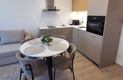 Palanga Apartment | Kunigiskes Apt- Sleeps 4 - Pool & Hot Tub