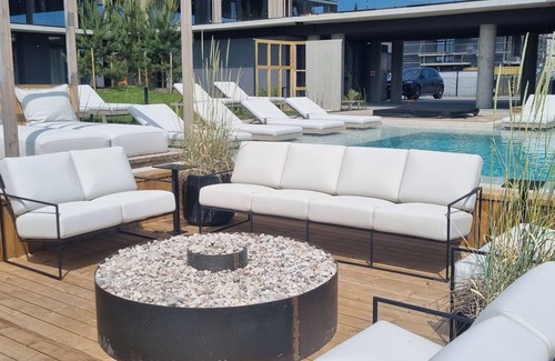 Palanga Apartment | Kunigiskes Apt- Sleeps 4 - Pool & Hot Tub
